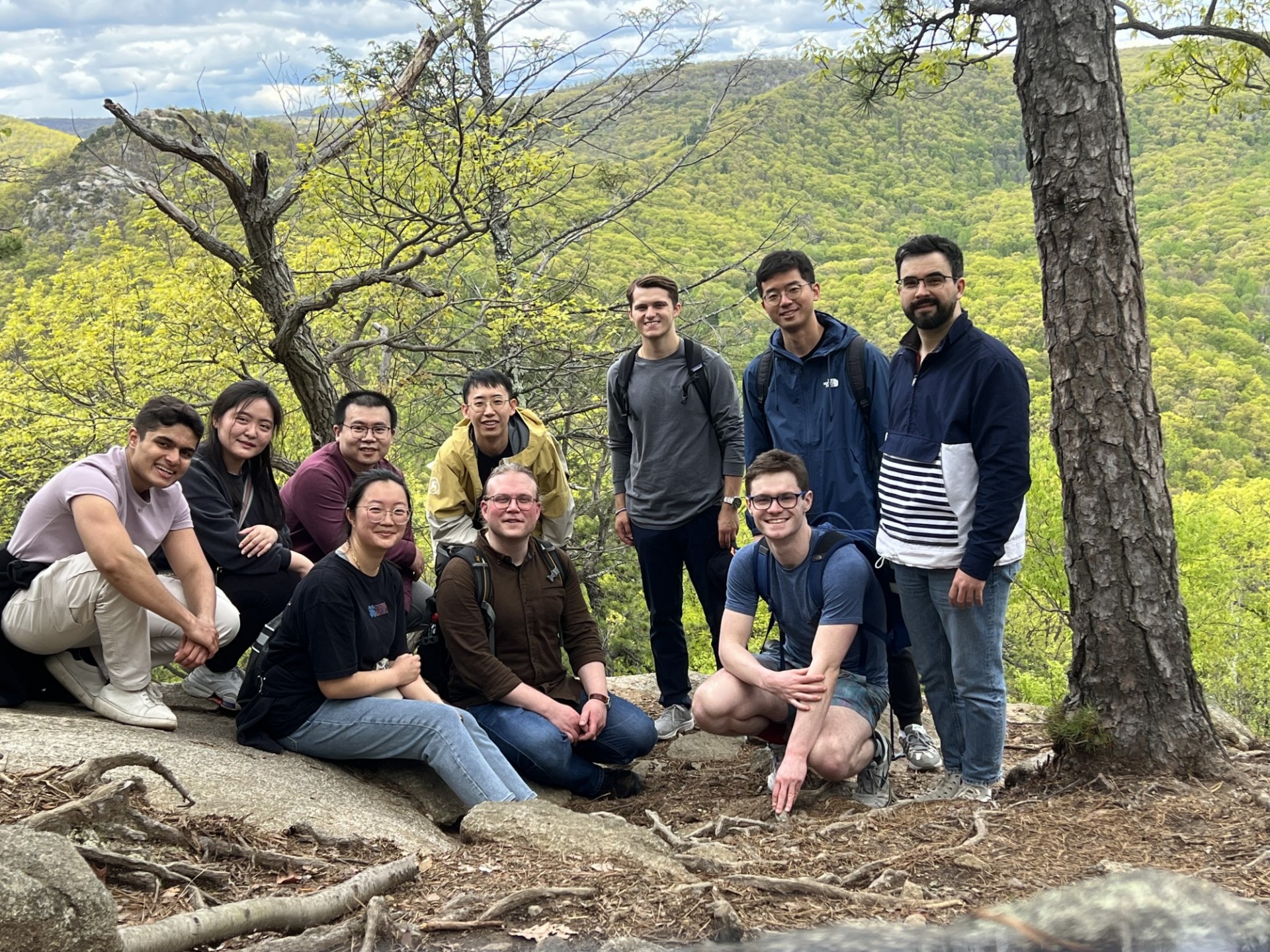 We are halfway up Bear Mountain!